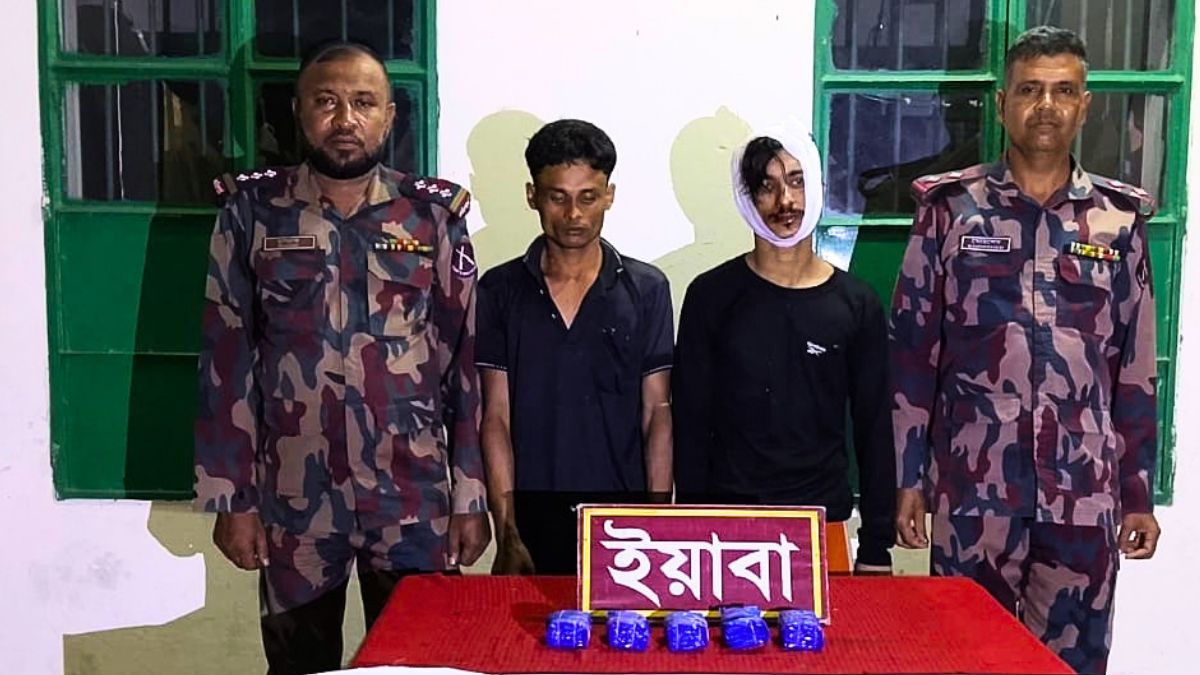 নাইক্ষ্যংছড়িতে ২ লাখ ইয়াবাসহ দুই রোহিঙ্গা গ্রেপ্তার