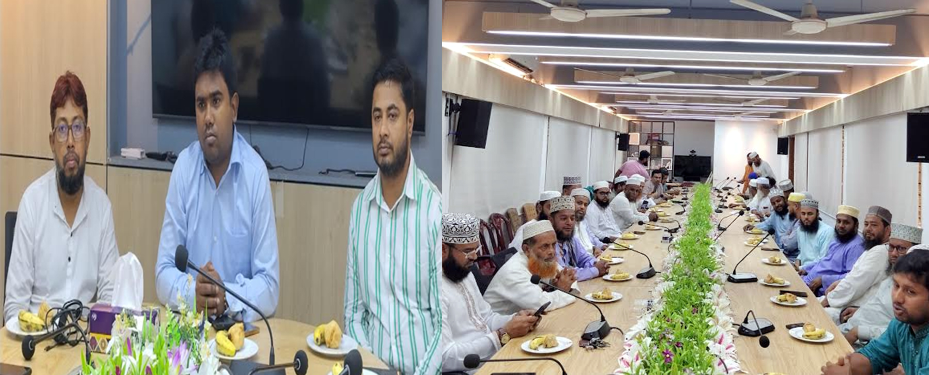 ফরিদগঞ্জে দুর্গোৎসব ঘিরে সম্প্রীতি রক্ষায় আলেম-ওলামাদের সঙ্গে প্রশাসনের মতবিনিময়
