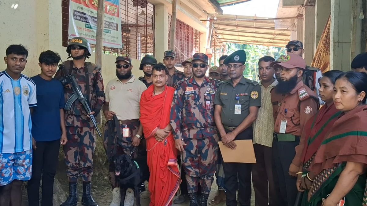 দুর্গাপূজার নিরাপত্তায় প্রস্তুত বিজিবির বলিপাড়া ব্যাটালিয়ন