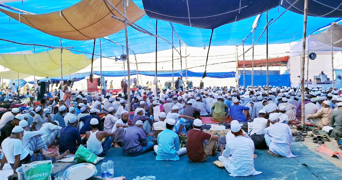 চাঁদপুরে শুরু হলো তিন দিনব্যাপী ইজতেমা