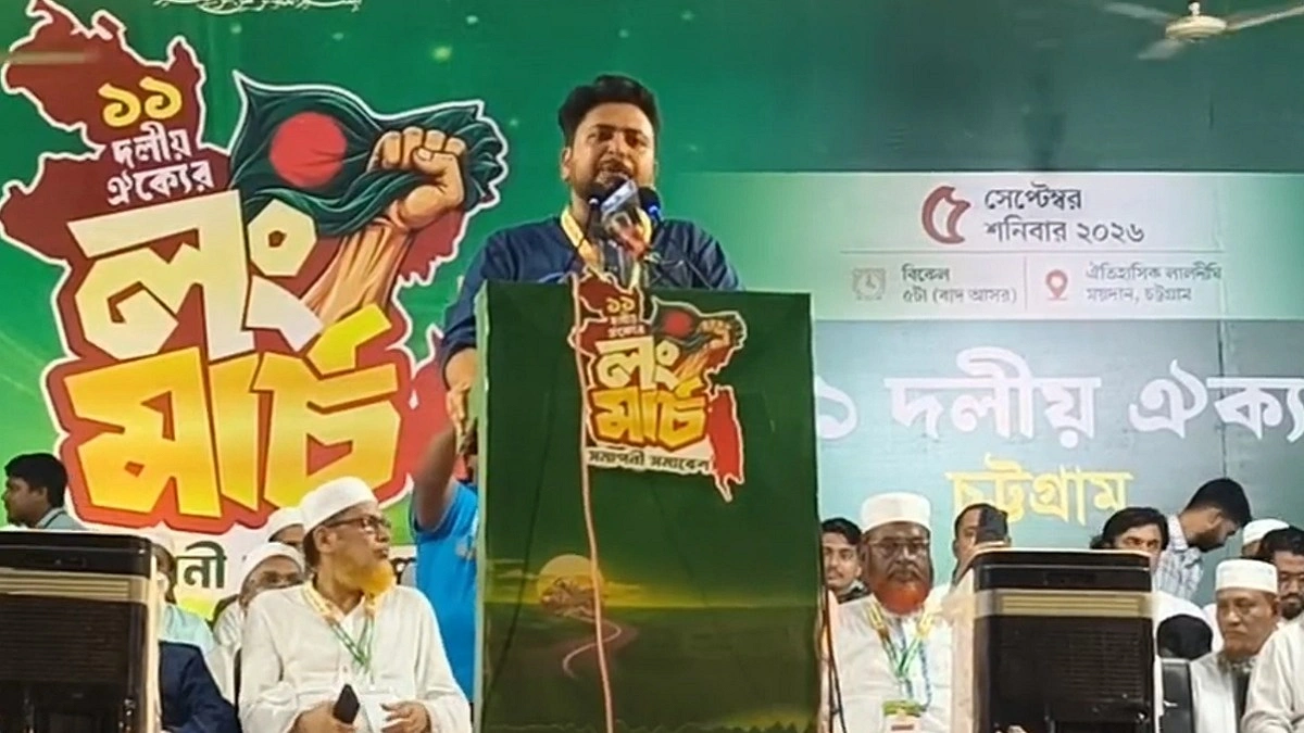বিরোধী দল ছাড়া একা দেশ চালানো সম্ভব নয়, বাস্তবতা মেনে নিন : নাহিদ ইসলাম