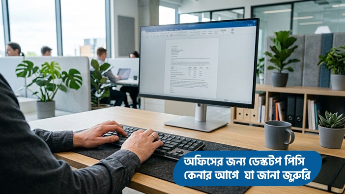 অফিসের জন্য ডেস্কটপ পিসি কেনার আগে যা যাচাই করা জরুরি